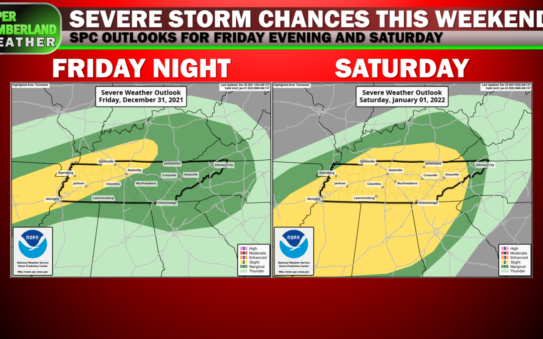 Quiet Thursday, severe storm chances returning late Friday and into Saturday