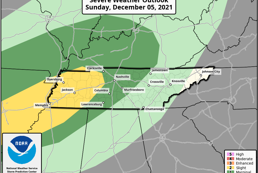 Monday morning severe storms possible, unsettled weather week ahead